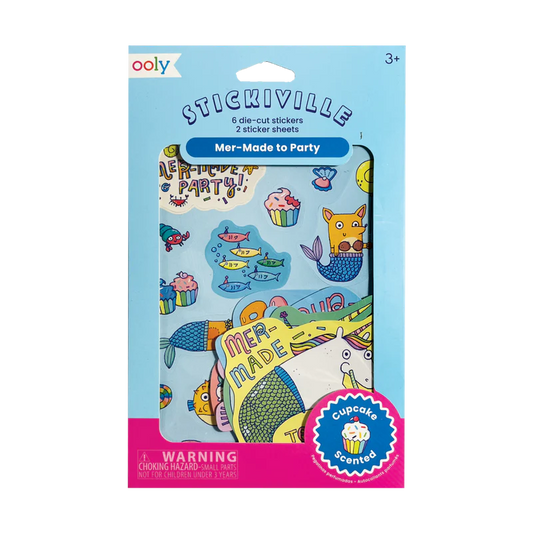 Abtibilduri parfumate - Stickiville Mer-Made to Party - Ooly