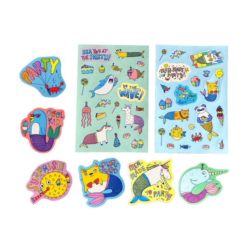 Abtibilduri parfumate - Stickiville Mer - Made to Party - Ooly - Publisol.ro