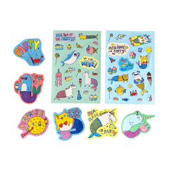 Abtibilduri parfumate - Stickiville Mer - Made to Party - Ooly - Publisol.ro