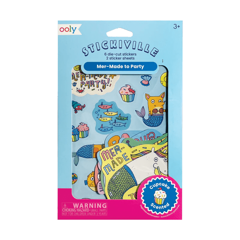 Abtibilduri parfumate - Stickiville Mer - Made to Party - Ooly - Publisol.ro