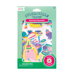 Abtibilduri parfumate - Stickiville Nom Nom Narwhals - Ooly