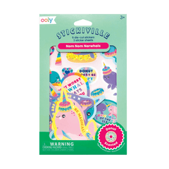 Abtibilduri parfumate - Stickiville Nom Nom Narwhals - Ooly - Publisol.ro