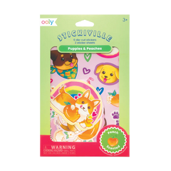 Abtibilduri parfumate - Stickiville Puppies and Peaches - Ooly