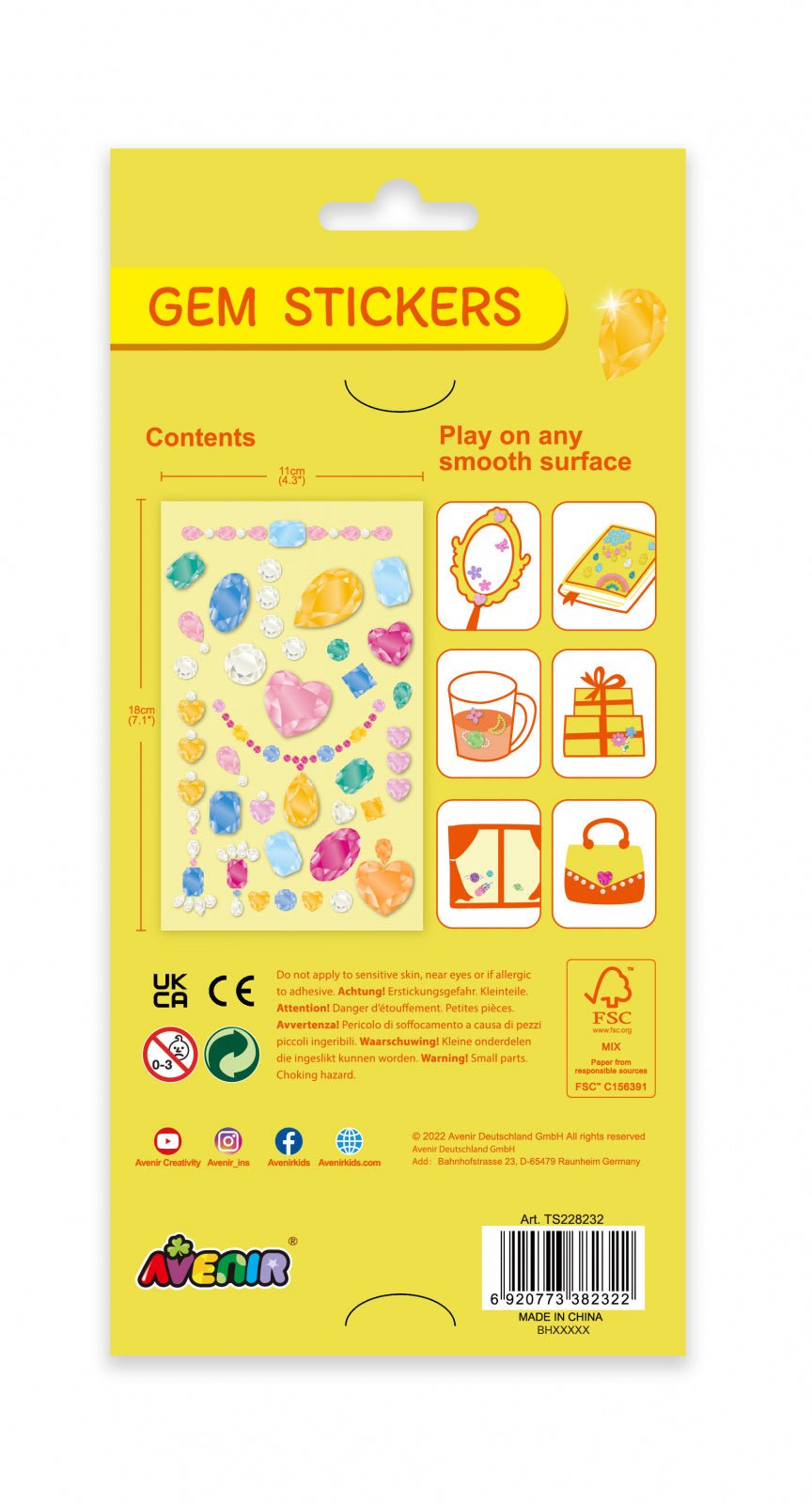 Abtibilduri pietre stralucitoare - Bijuterii - Avenir - Publisol.ro