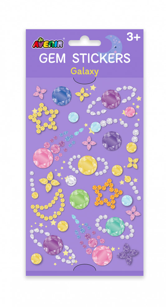 Abtibilduri pietre stralucitoare - Galaxie - Avenir