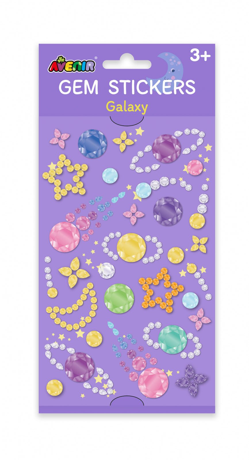 Abtibilduri pietre stralucitoare - Galaxie - Avenir - Publisol.ro