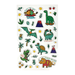 Abtibilduri pufoase Dinozauri Stickiville Dino-Mite! - Ooly