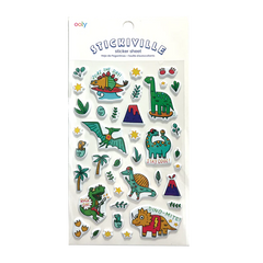 Abtibilduri pufoase Dinozauri Stickiville Dino-Mite! - Ooly
