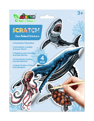 Abtibilduri razuibile - Animale subacvatice, colectia Creatii Naturale - Avenir - Publisol.ro