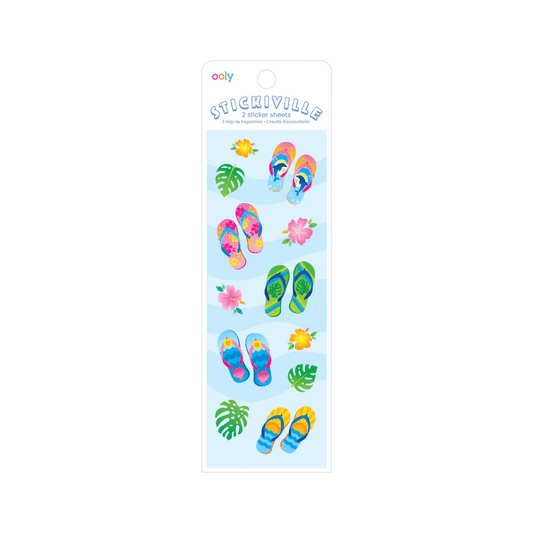 Abtibilduri Stickiville Flip Flops - Ooly - Publisol.ro