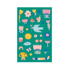 Abtibilduri vinil Stickiville Garden of Love - Ooly