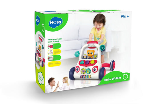 Antemergator multicolor si centru cu activitati interactive, Jucarii Bebe - Publisol.ro