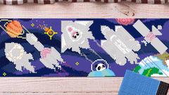 Arta mozaic pe numere - Spatiu - Avenir