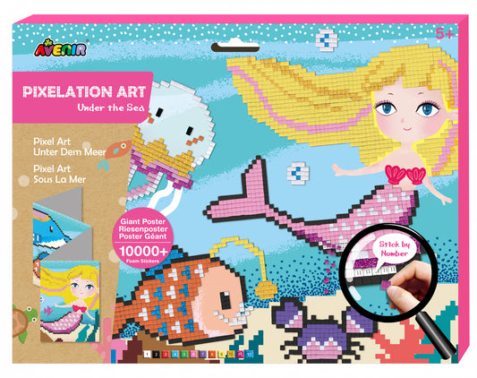 Arta mozaic pe numere - Subacvatic - Avenir