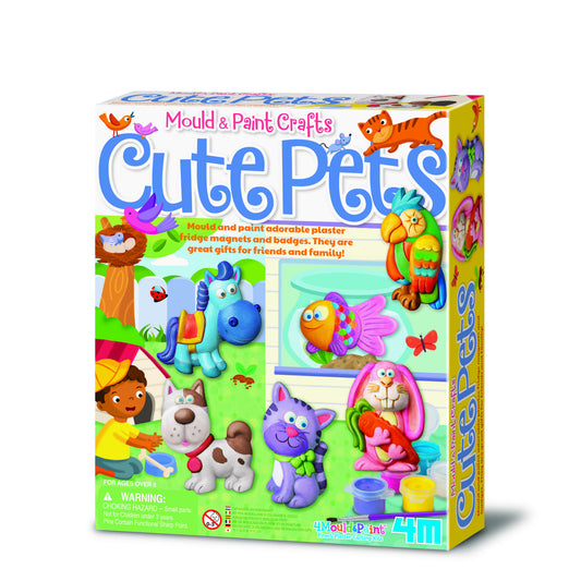 Atelier creativ Modeleaza si picteaza - Animale dragute - 4M