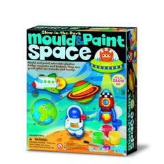 Atelier creativ Modeleaza si picteaza - Spatiu - straluceste in intuneric - 4M - Publisol.ro