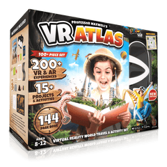 Atlas VR Interactiv , Exploreaza Lumea prin Realitate Virtuala - Abacus Brands - Publisol.ro