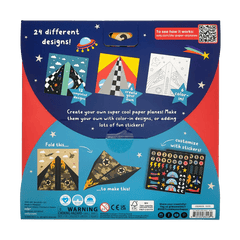 Avioane de hartie - 24 modele, set creativ DIY - Ooly - Publisol.ro