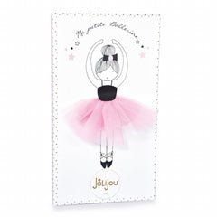 Balerina Anais, 35 cm, material textil, alb - Jolijou - Publisol.ro