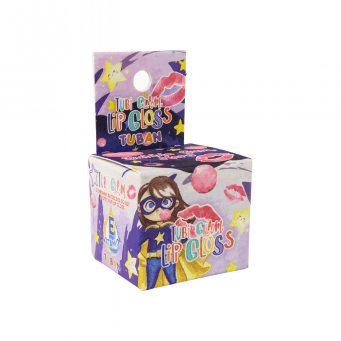 Balsam buze TUBI GLAM , Bubble Gum - Tuban - Publisol.ro