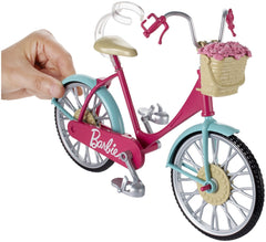 Barbie bicicleta roz lui Barbie - Publisol.ro