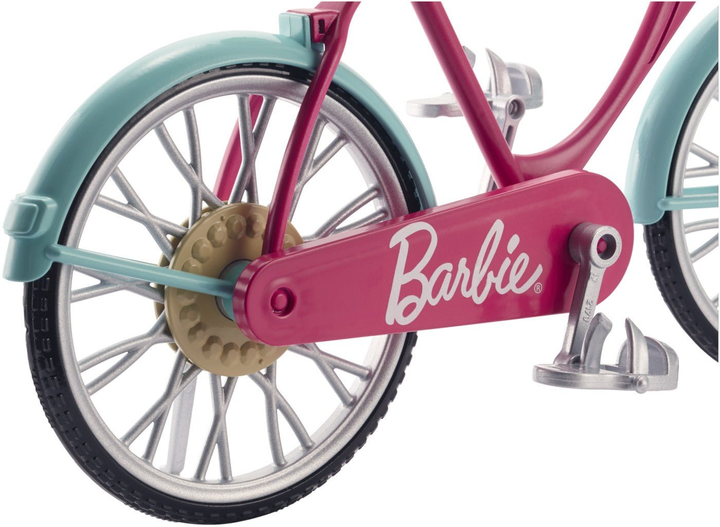 Barbie bicicleta roz lui Barbie - Publisol.ro
