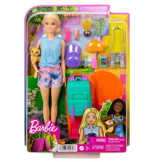 Barbie camping barbie malibu cu accesorii, Mattel - Publisol.ro