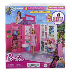 Barbie casa de papusi Barbie cu 4 zone pliabila - Publisol.ro