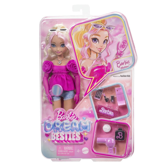 Barbie dream besties papusa barbie malibu, Mattel - Publisol.ro
