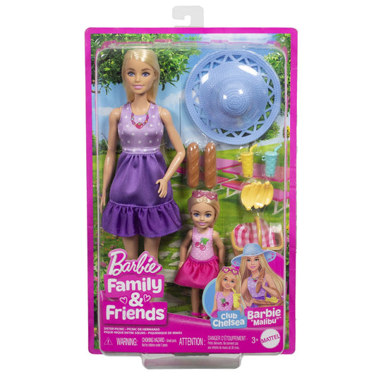 Barbie family and friends set papusa Barbie si papusa Chelsea - Publisol.ro