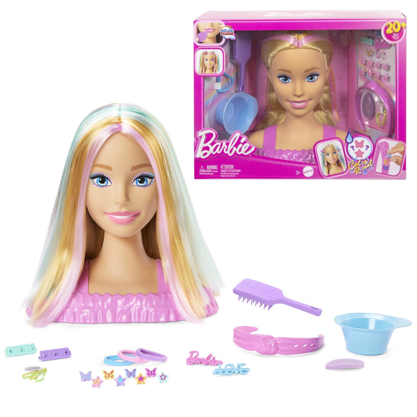 Barbie manechin Barbie pentru coafat - Publisol.ro
