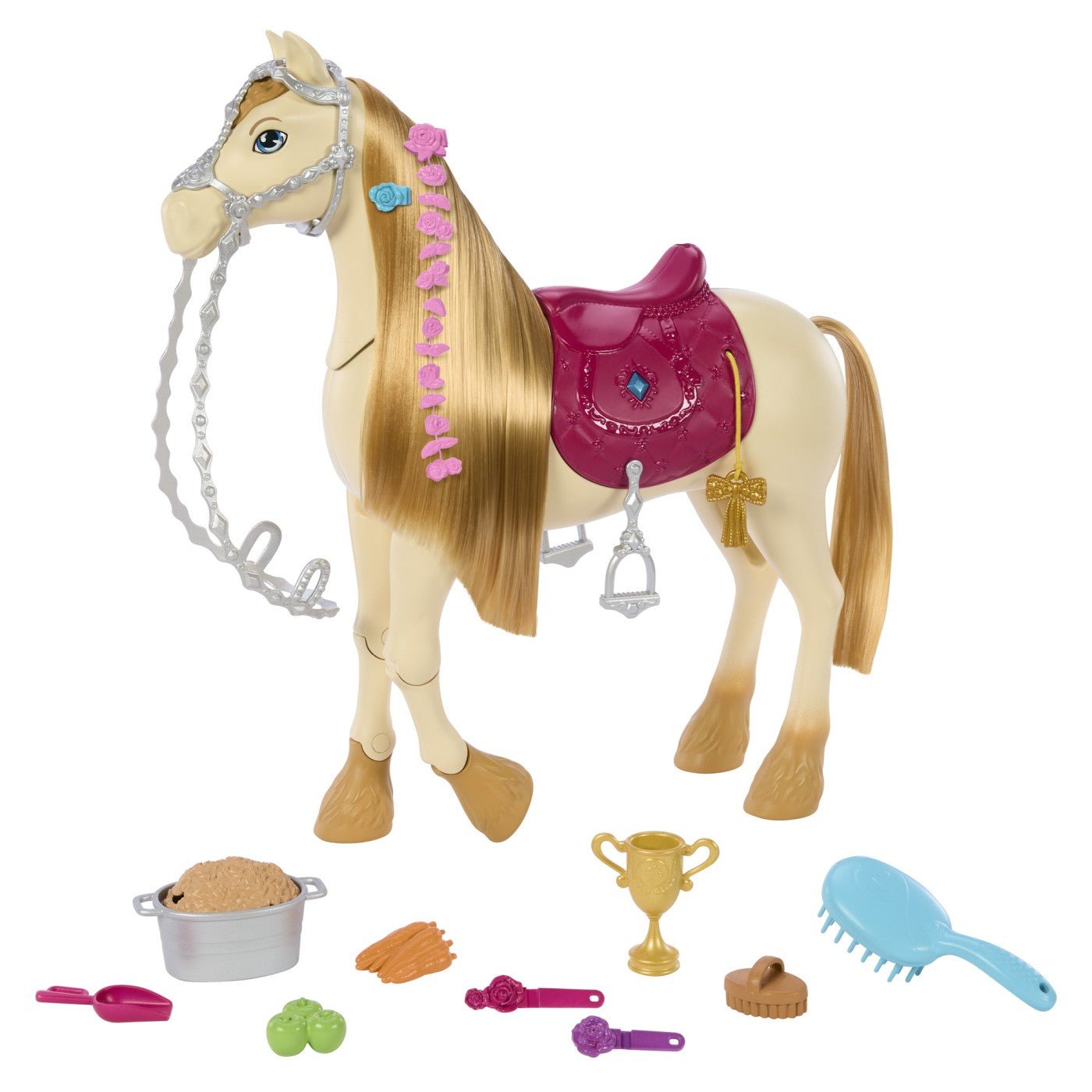 Barbie mysteries calut cu sunete si accesorii - Publisol.ro