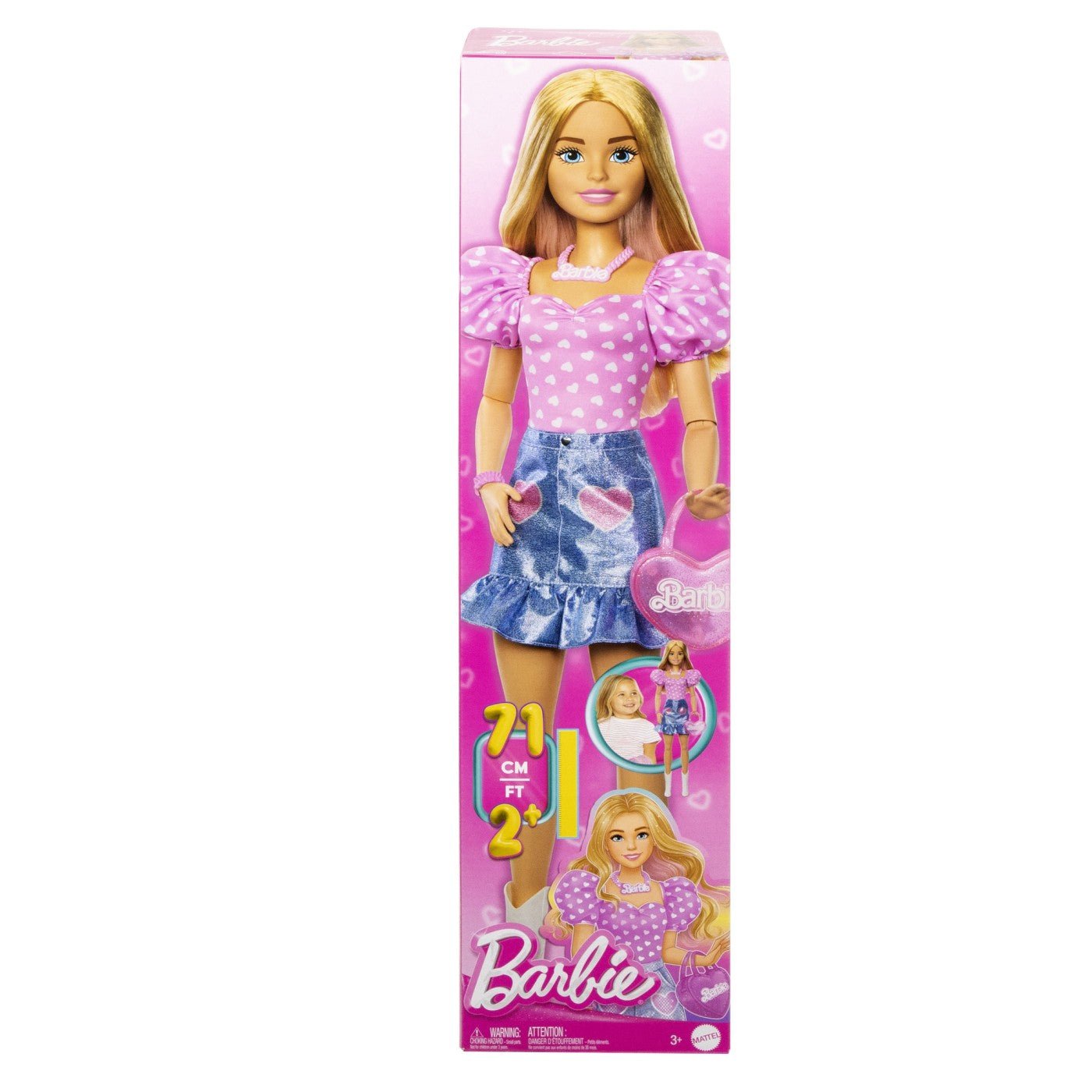 Barbie papusa Barbie blonda 71 cm - Publisol.ro