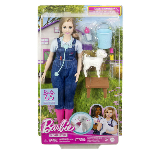Barbie papusa barbie you can be medic veterinar, Mattel - Publisol.ro
