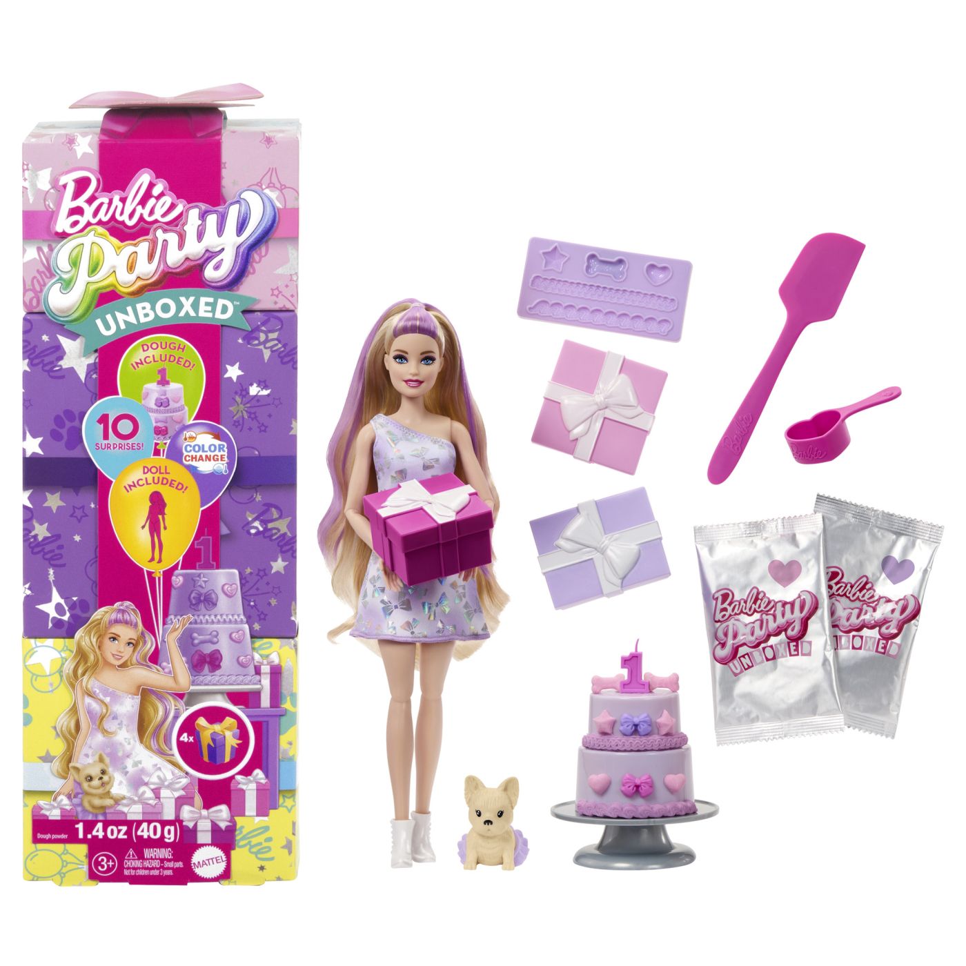 Barbie papusa party unboxed reveal blonda - Publisol.ro