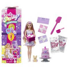 Barbie papusa party unboxed reveal blonda - Publisol.ro