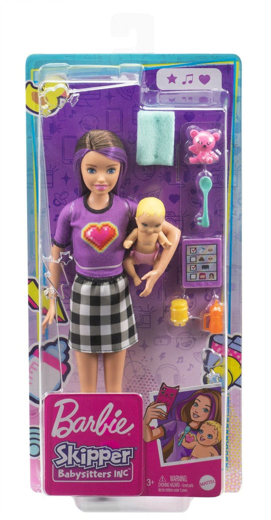 Barbie papusa skipper first jobs babysitter papusa satena, Mattel - Publisol.ro