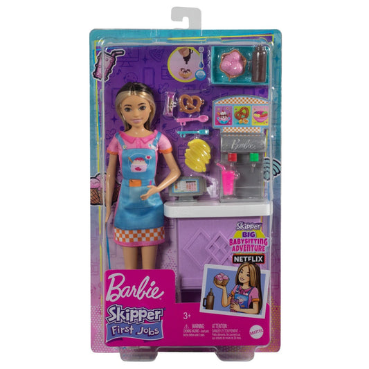 Barbie papusa skipper first jobs snack bar, Mattel - Publisol.ro