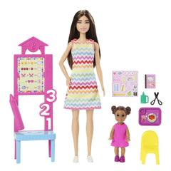 Barbie set de joaca papusa Barbie satena face cariera profesoara - Publisol.ro