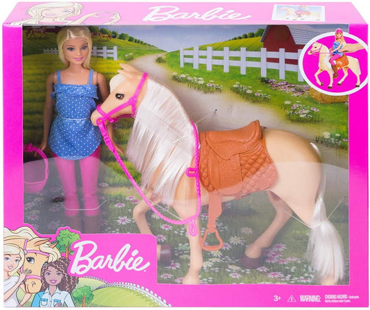 Barbie set papusa cu cal - Publisol.ro
