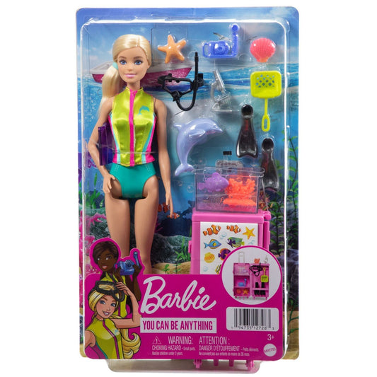 Barbie you can be anything papusa biologist marin, Mattel - Publisol.ro