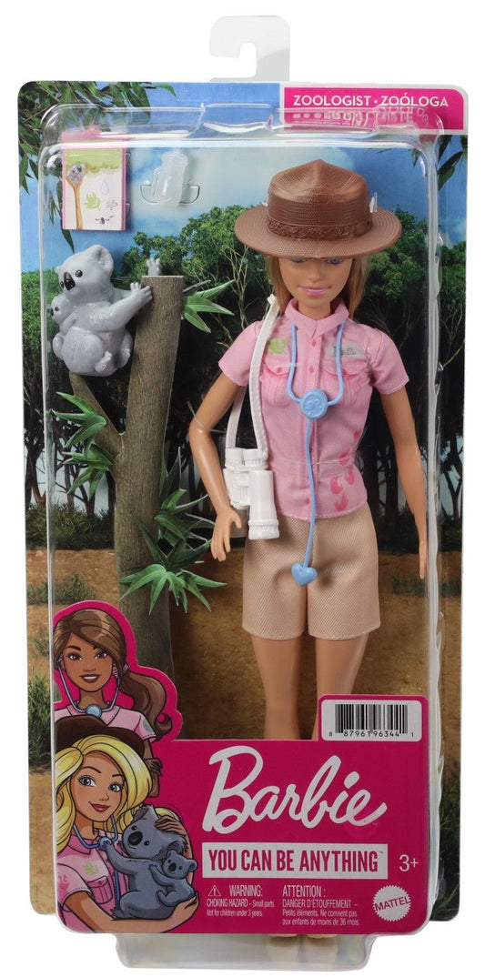 Barbie you can be anything papusa zoologist, Mattel - Publisol.ro