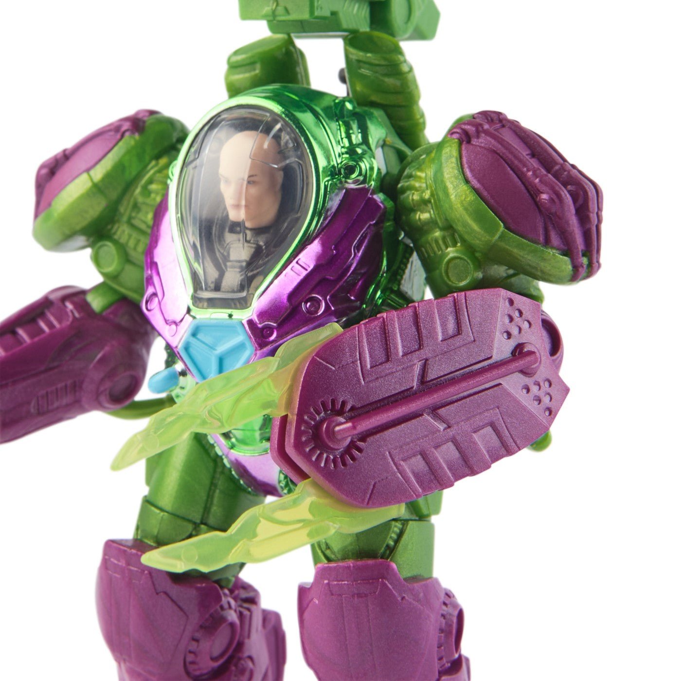 Batman DC eroii metal force figurina lex luther 10 cm - Publisol.ro