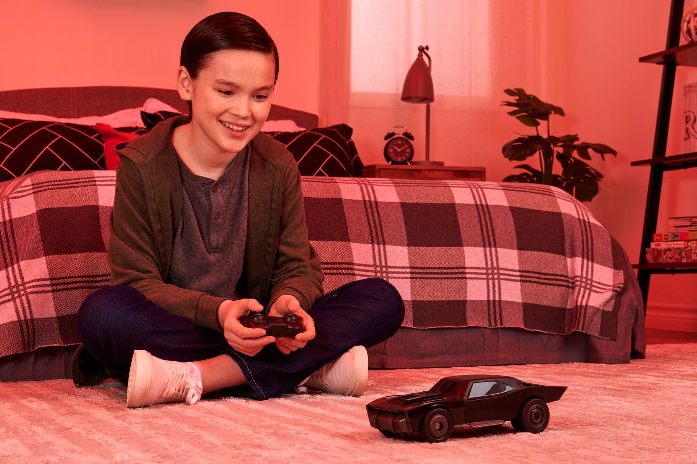 Batman film masina lui Batman RC scara 1:20 - Publisol.ro