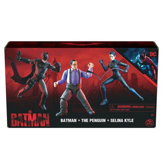 Batman film set de 3 figurine 10cm, Spin Master - Publisol.ro