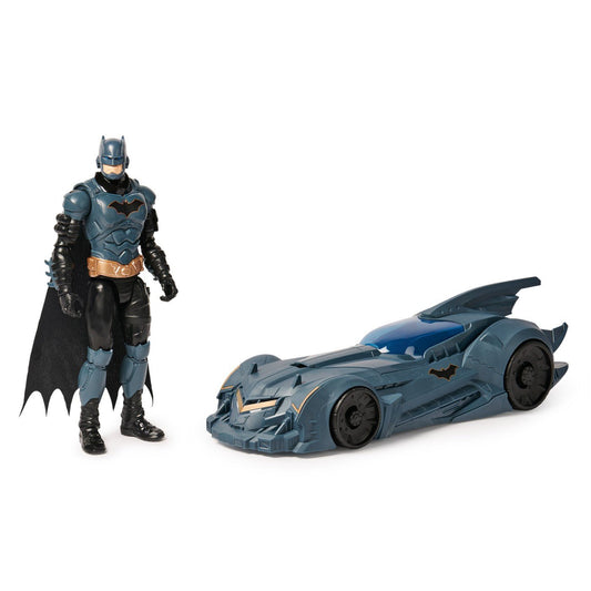 Batman shadow guardian set vehicul Batmobile si figurina Batman 30 cm - Publisol.ro