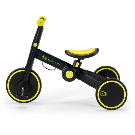 Bicicleta de echilibru / tricicleta kinderkraft 4trike, black volt, Kinderkraft - Publisol.ro