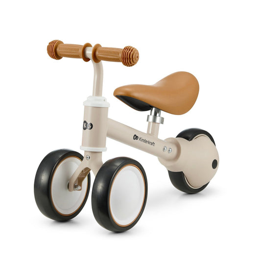 Bicicleta echilibru kinderkraft cutie light beige, Kinderkraft - Publisol.ro