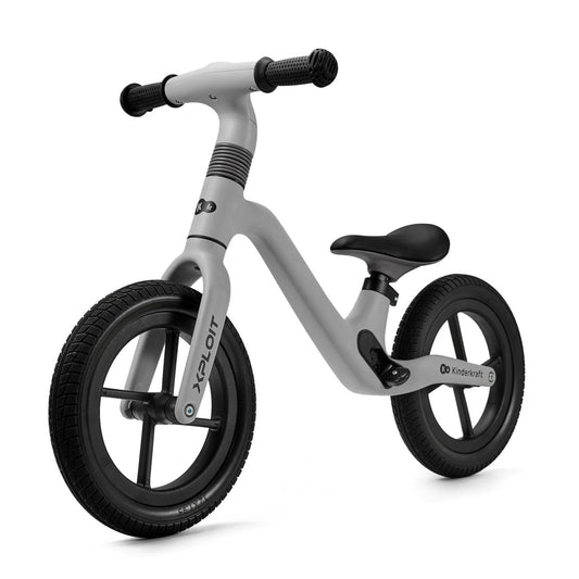 Bicicleta fara pedale kinderkraft xploit, moonsilver, Kinderkraft - Publisol.ro