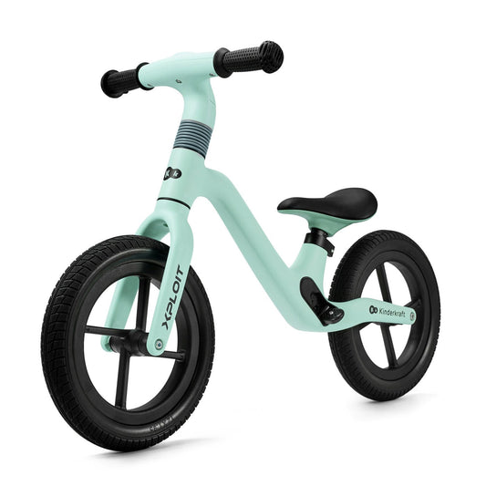 Bicicleta fara pedale kinderkraft xploit, turcoise, Kinderkraft - Publisol.ro